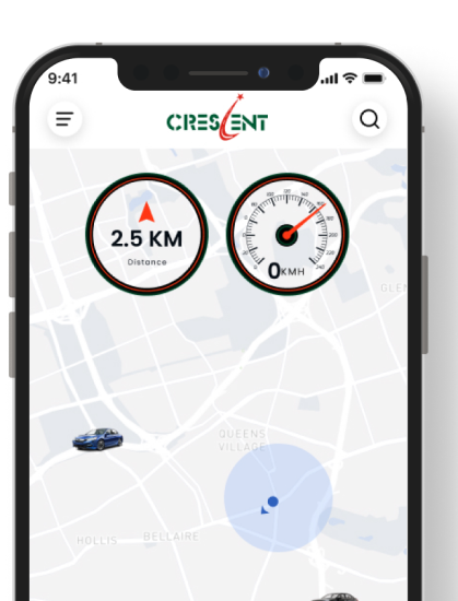 Crescent mobile tracking app development case study